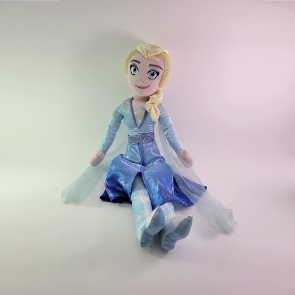 new Disney Frozen 25" Tall ELSA Soft Huggable Pillow-Buddy Doll - Picture 1 of 4